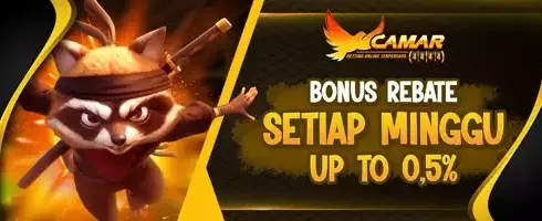 Bonus Rebate Mingguan Hingga 0.5%